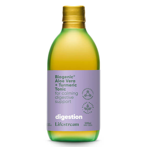 Lifestream Biogenic Aloe Vera + Turmeric Tonic 500ml