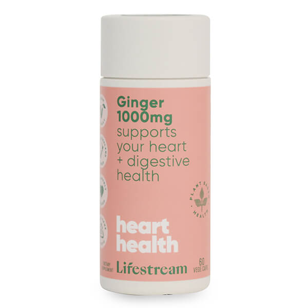 Lifestream Ginger 1000mg 60 Caps