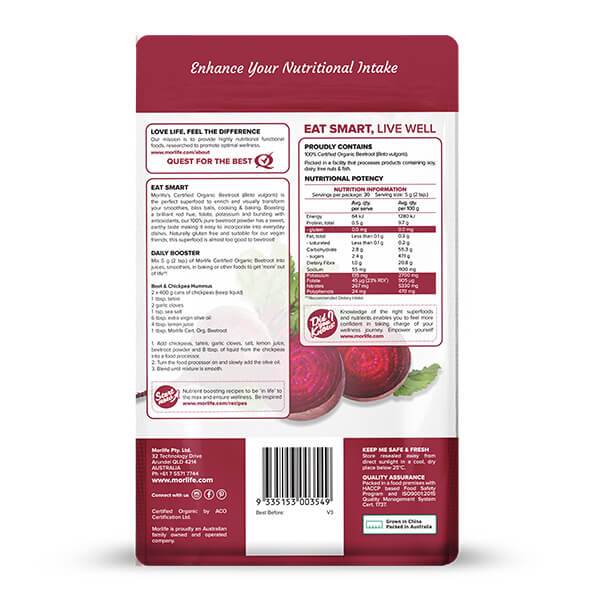 Morlife Beetroot Powder 150g