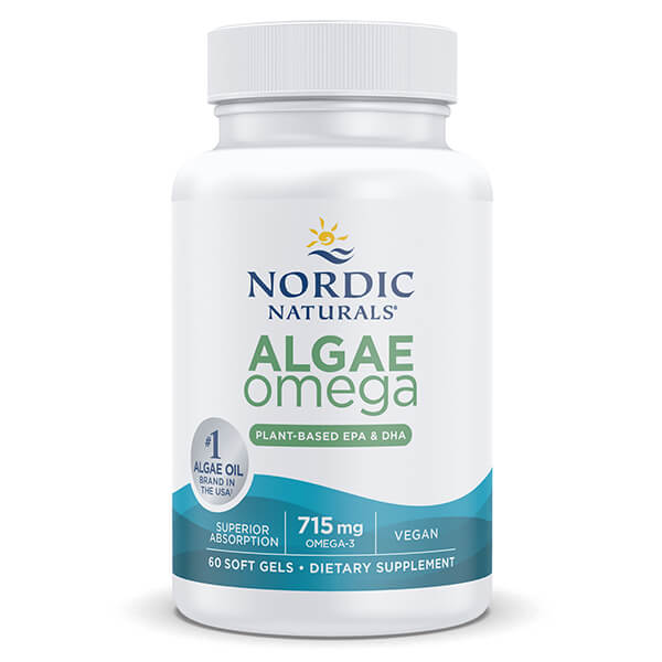 Nordic Naturals Algae Omega 60 Softgels
