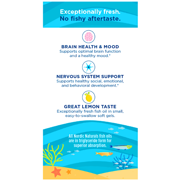 Nordic Naturals Complete Omega Junior 90 Softgels