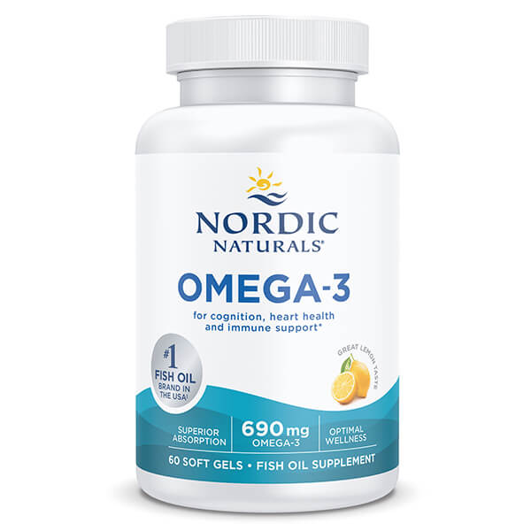 Nordic Naturals Omega-3 60 Softgels