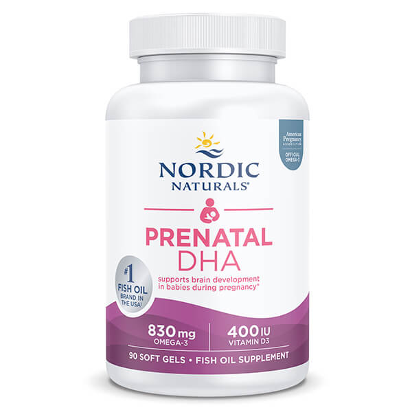 Nordic Naturals Prenatal DHA 90 Softgels