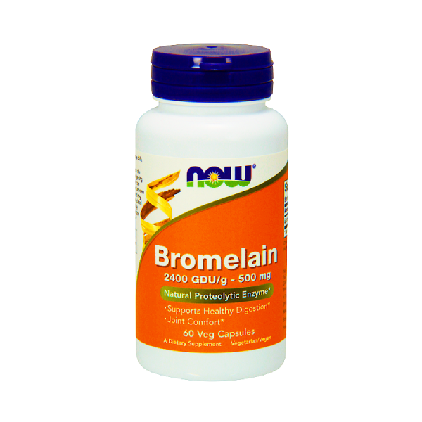Now Foods Bromelain 500mg 60 Caps
