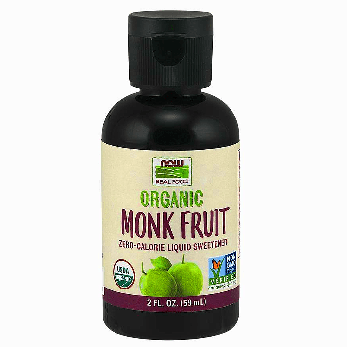 Now Foods Organic Monk Fruit Liquid Sweetener 53/59ml