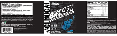 Nutrex Outlift Pre-Workout 20 Serves - Supplements.co.nz