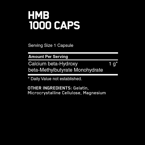 Optimum Nutrition HMB 1000mg 90 Caps - Supplements.co.nz