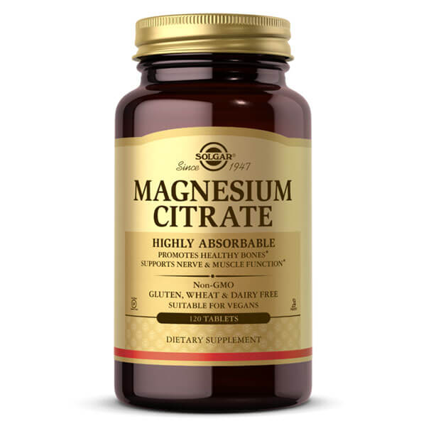 Solgar Magnesium Citrate 120 Tabs