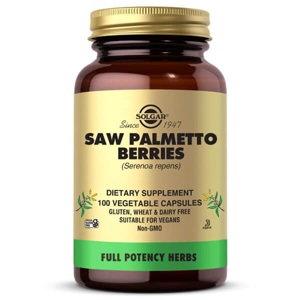 Solgar Saw Palmetto Berries 100 Vege Caps