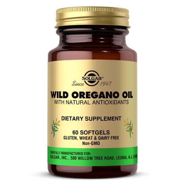 Solgar Wild Oregano Oil 60 Softgels