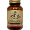 Solgar Alpha-Lipoic Acid 120Mg 60 Vege Caps + Free Pill Box Physical Product