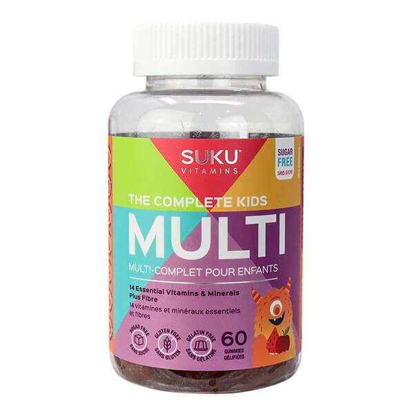 Suku Vitamins The Complete Kids Multi x60 Gummies