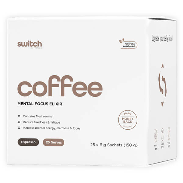 Switch Nutrition Coffee Switch 25x6g Sachets