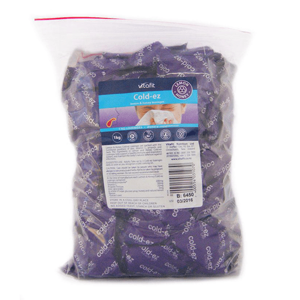 Vitafit Cold-ez Lemon & Honey Lozenges 1kg