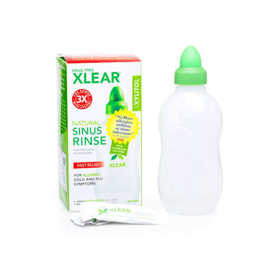 Xlear Sinus Rinse Bottle with 6 Packets